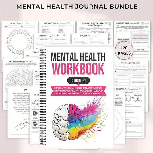 Mental Health Workbook, 1 Count Attachment Theory Guide, Abandonment Anxiety Recovery Workbook, Relationship Depression Support Workbook, Relaxation Techniques Mood Tracker, Mental Health Planner, Funny Gift
